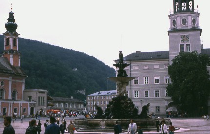 Salzbourg, Residenzplatz