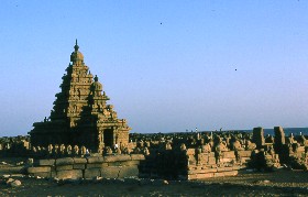 Shore temple, Mahabaliruram, Inde Shore temple, Mahabaliruram, Inde