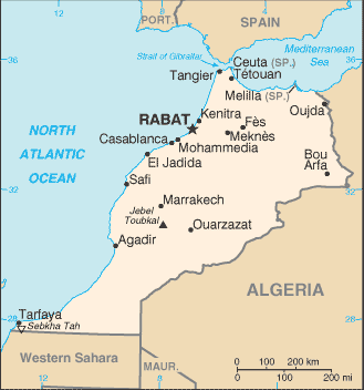 Carte du Maroc Carte du Maroc