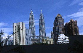Centre-ville, tours Pétronas, Kuala Lumpur, Malaisie Centre-ville, tours Pétronas, Kuala Lumpur, Malaisie
