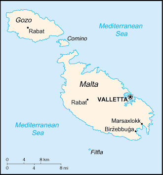 Carte de Malte Carte de Malte