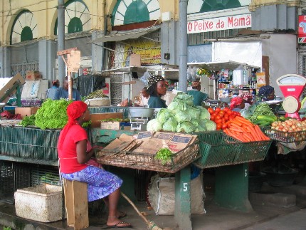 Maputo, marché municipal