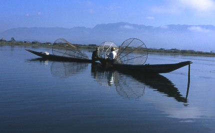 Lac Inle, pêcheurs