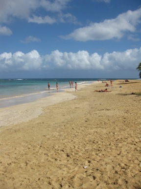 Plage de Las Terrenas, République dominicaine Plage de Las Terrenas, République dominicaine
